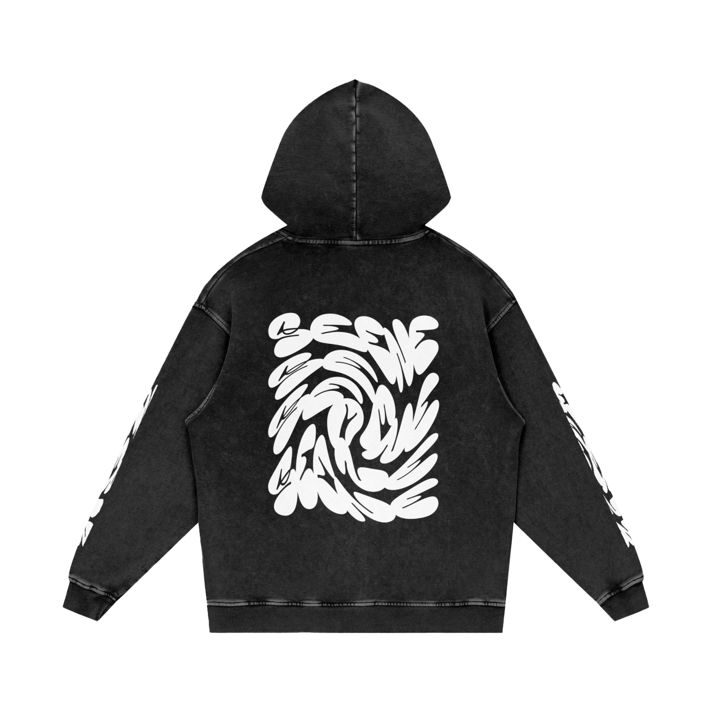 Ghost Light Hoodie - Black
